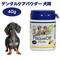 プロデン デンタルケアパウダー 犬用 40g 犬 歯磨き オーラルケア ふりかけ 天然海藻 添加物不使用 ProDen