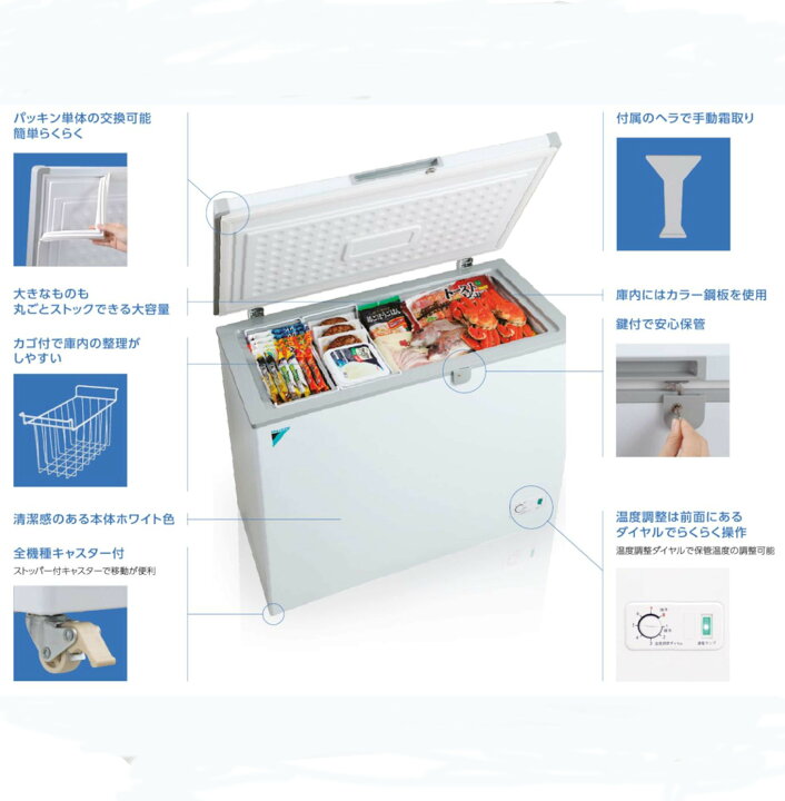 楽天市場】DAIKIN 業務用冷凍ストッカー LBFG1AS : AkinaiShop楽天市場店