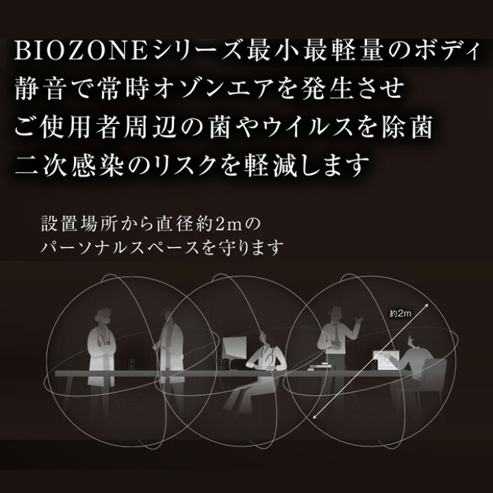 楽天市場】オゾン除菌脱臭器 BIOZONE MINI バイオゾーンメディカル  