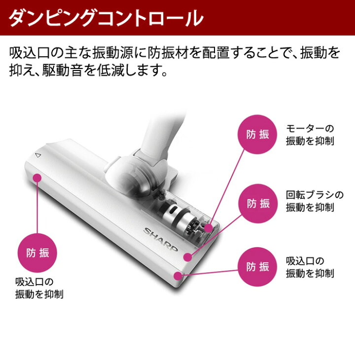 楽天市場】【即納】シャープ 掃除機 サイクロン式 クリーナー RACTIVE 