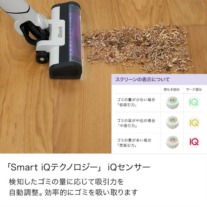 楽天市場】シャーク 掃除機 コードレススティッククリーナー EVOPOWER 