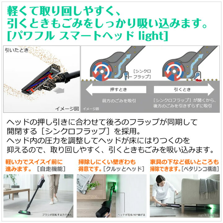 楽天市場】日立 掃除機 紙パック式 コードレススティッククリーナー 