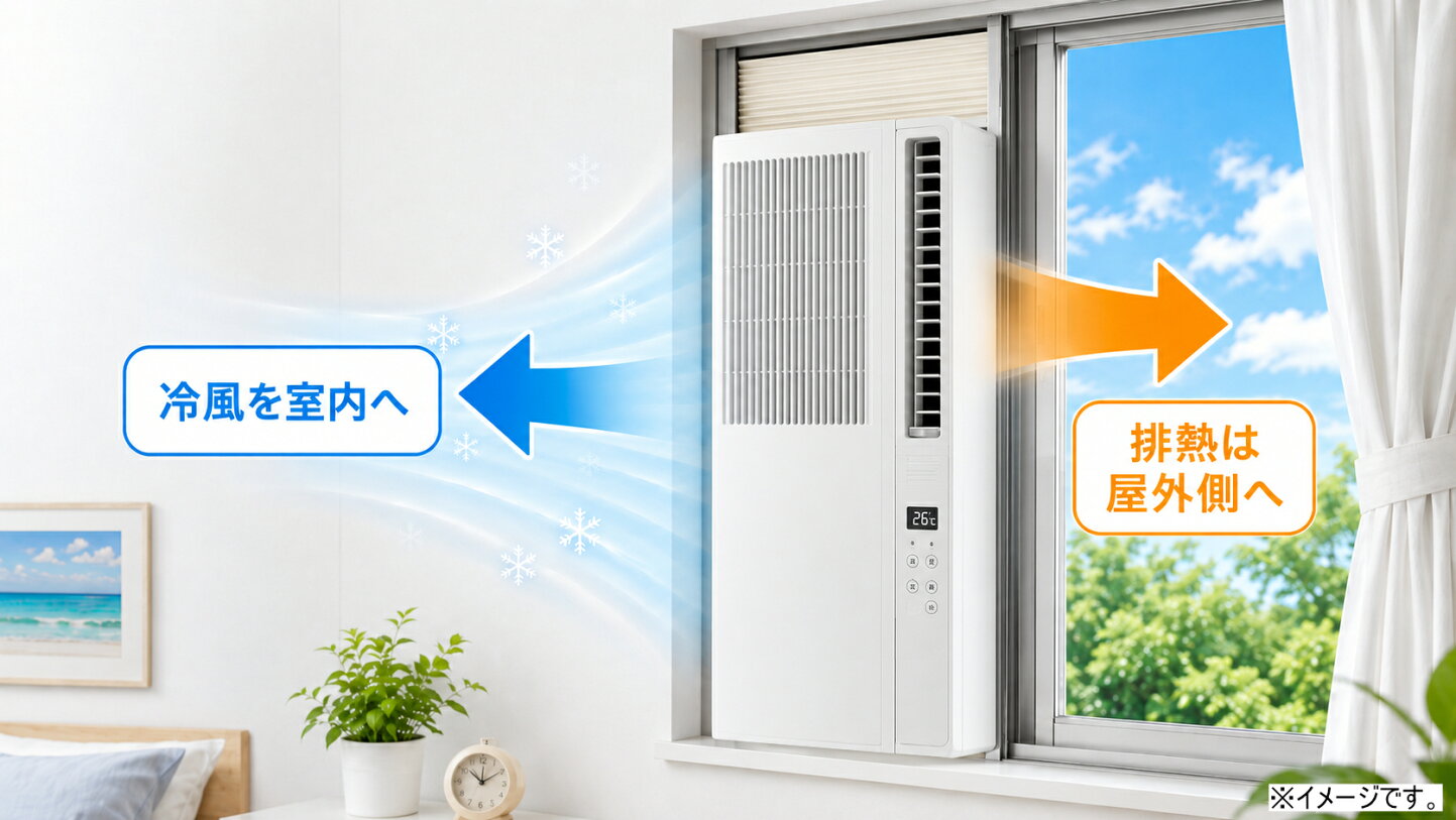 楽天市場 | 安心家電販売 PCあきんど - 工事不要で手軽に涼しく！窓 