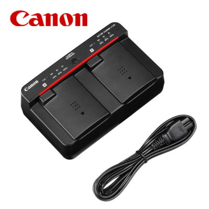 楽天市場】CANON バッテリーチャージャー デジタルカメラアクセサリ LC 