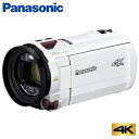 【キャッシュレス5%還元店】パナソニック デジタル 4K ビデオカメラ 64GB 4K AIR HC-VX992M-W ピュアホワイト【送料無料】【KK9N0D...