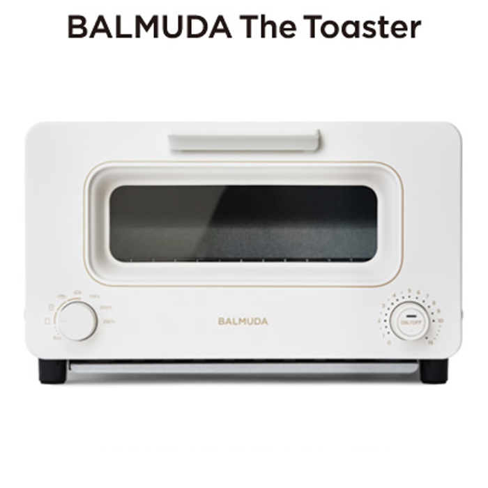 大流行中！バルミューダ　トースター　BALMUDA　ホワイト　スチームトースター　K05A-WH　Toaster　The　沖縄離島可