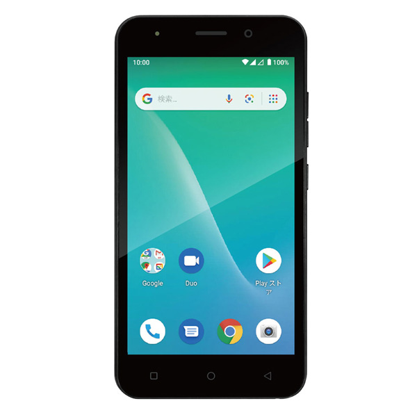 送料無料 代引き手数料無料 JENESIS 早割クーポン 5インチ スマートフォン Android10 Go 搭載 ブラック KK9N0D18P ADP-503G-BK edition SIMフリー 激安 激安特価 送料無料