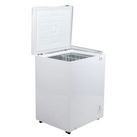 マクスゼン 142L 1ドア 冷凍庫 上開き JF150ML01WH ホワイト セカンド冷凍庫 【送料無料】【KK9N0D18P】