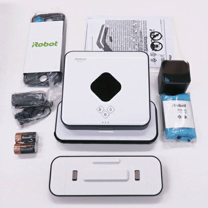 楽天市場】ブラーバ380j お掃除ロボット ロボット掃除機 床拭き 水拭き  