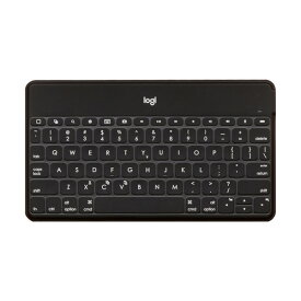 ロジクール ワイヤレス キーボード KEYS-TO-GO iK1042BKA ホワイトのiPhoneスタンド付きブラックキーボード【送料無料】【KK9N0D18P】