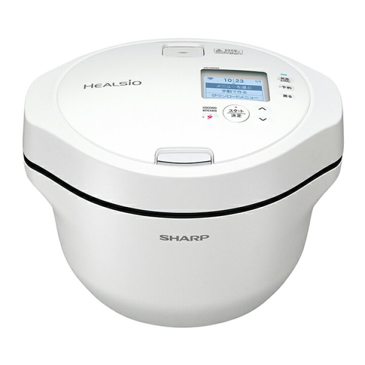 楽天市場】シャープ 電気無水鍋 2.4L ヘルシオ ホットクック 水なし 