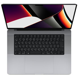 Apple MacBook Pro Liquid Retina XDRディスプレイ 16.2インチ MK193J/A M1 Proチップ SSD 1TB メモリ 16GB MK193JA スペースグレイ【送料無料】【KK9N0D18P】
