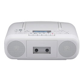 【当店対象！エントリーでP4倍！4月27日09:59迄】東芝 CDラジオカセットレコーダー TY-CDS8-W ホワイト【送料無料】【KK9N0D18P】