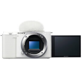 ソニー デジタルカメラ レンズ交換式 VLOGCAM ブイログカム ボディ ZV-E10-WH ホワイト SONY【送料無料】【KK9N0D18P】