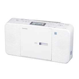 東芝 CDラジオ TY-C301-W ホワイト【送料無料】【KK9N0D18P】
