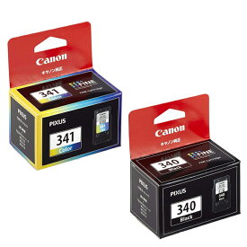 【セット】キヤノン 純正品 インクカートリッジ FINEカートリッジ BC-340 ブラック + BC-341 3色カラー 標準容量 BC-340-BC-341-SET【送料無料】【KK9N0D18P】