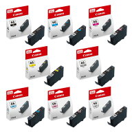 【セット】キヤノン 純正 インクカートリッジ インクタンク BCI-66 BK/C/M/Y/GY/PC/PM/LGY 8色セット BCI…