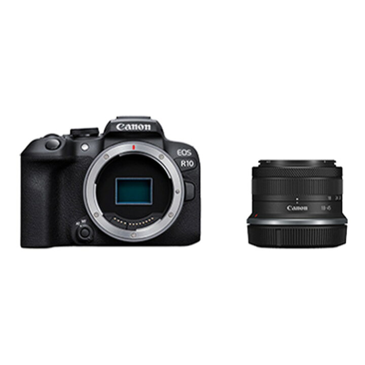 楽天市場】キヤノン EOS R10 ミラーレス一眼 RF-S18-45 IS STM レンズ 