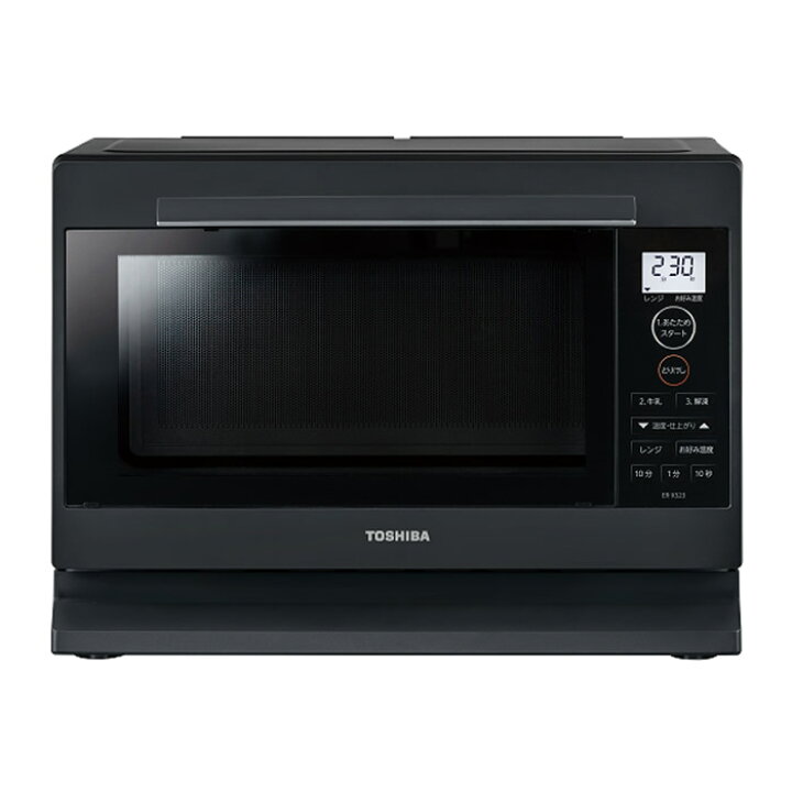 楽天市場】東芝 23L 電子レンジ ER-XS23-K ブラック ワイド&フラット庫 