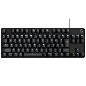 ロジクール G413 TKL SE メカニカル ゲーミング キーボード テンキーレス MECHANICAL GAMING KEYBOARD タクタイル G413TKLSE ブラック【送料無料】【KK9N0D18P】