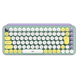 ロジクール POP KEYS メカニカル ワイヤレス キーボード Mechanical Wireless Keyboard タクタイル 茶軸 日本語 K730PL パープル【送料無料】【KK9N0D18P】