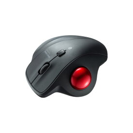 トラックボール マウス Bluetooth 無線 静音 サンワサプライ MA-BTTB130BK 人間工学形状 トラックボールマウス【送料無料】【KK9N0D18P】