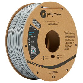 【当店対象！エントリーでP4倍！4月27日09:59迄】Polymaker PolyLite ABS フィラメント (1.75mm, 1kg) Grey グレー 3Dプリンター用 PE01003 ポリメーカー【送料無料】【KK9N0D18P】