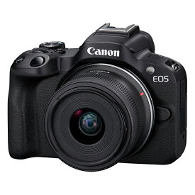 キヤノン カメラ EOS R50 RF-S18-45 IS STMレンズキット ミラーレスカメラ EOSR50BK-1845ISSTMLK ブラック 一眼 ミラーレス一眼 デジタル一眼 軽量 Canon【送料無料】【KK9N0D18P】