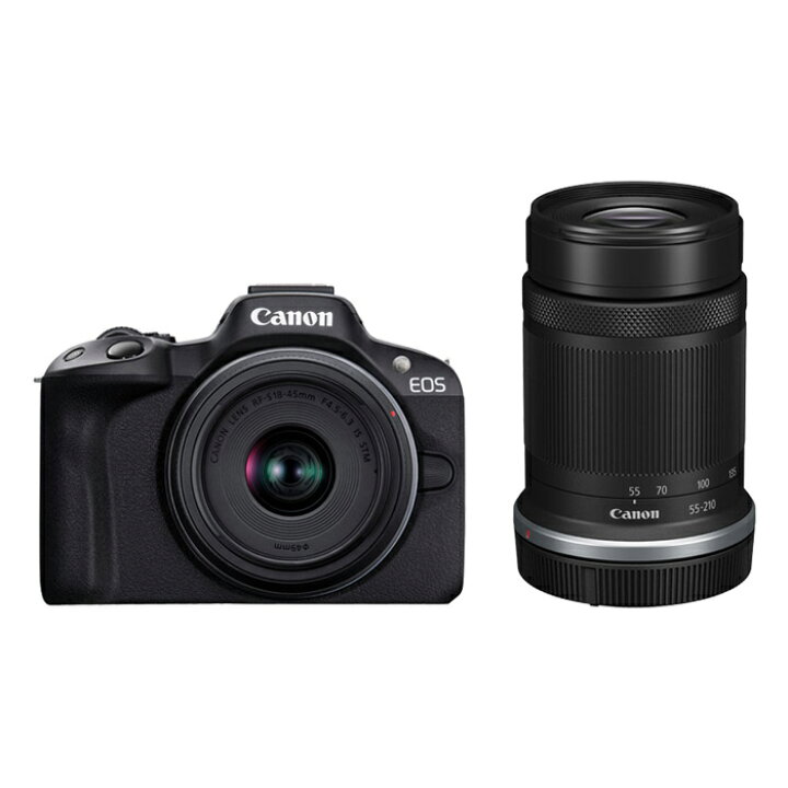 楽天市場】【即納】キヤノン カメラ EOS R50 ダブルズームキット 