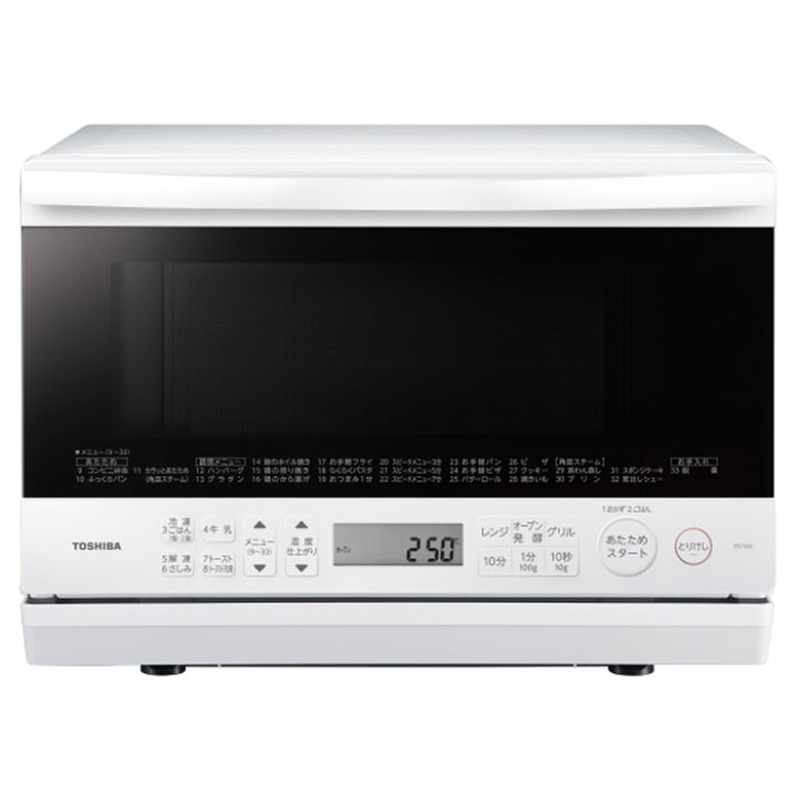 楽天市場】【即納】東芝 オーブンレンジ 石窯ドーム 角皿式スチーム  