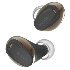 NUARL 完全ワイヤレスイヤホン mini3 EARBUDS MINI3-BG ブラックゴールド ヌアール フルワイヤレスイヤホン アクティブノイズキャンセリング 生活防水 イヤフォン マイク付き マルチポイント接続【送料無料】【KK9N0D18P】