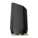 【即納】バッファロー Wi-Fi 6対応 ルーター プレミアムモデル 4803+1147 BUFFALO WSR-6000AX8P-MB マットブラック Wi-Fiルーター ビームフォーミング IPv6 8ストリーム WPA3 無線LAN【送料無料】【KK9N0D18P】