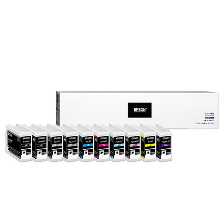 楽天市場】エプソン 純正 インクカートリッジ IC10CL97 10色  