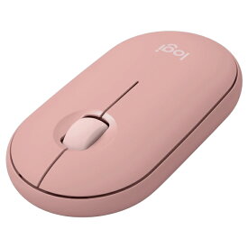 ロジクール 静音 薄型 ワイヤレスマウス Logicool PEBBLE MOUSE 2 M350SRO ローズ Bluetoothマウス おしゃれ 可愛い かわいいマウス Easy Switch機能搭載 Logi Bolt対応 スリム コンパクト【送料無料】【KK9N0D18P】