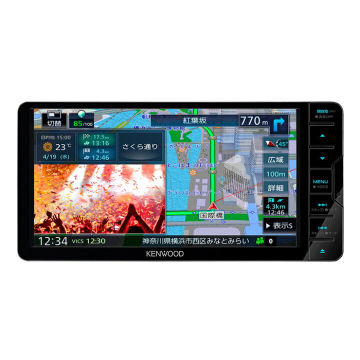 楽天市場】ケンウッド MDV-S710W カーナビ 彩速ナビ TYPE S 7V型 200mm 
