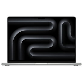 【当店対象！エントリーでP4倍！4月27日09:59迄】Apple MacBook Pro Liquid Retina XDRディスプレイ 16.2インチ Apple M3 Proチップ MRW63J/A シルバー MRW63JA アップル ノートパソコン ノートPC【送料無料】【KK9N0D18P】