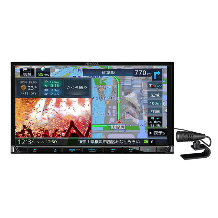 楽天市場】ケンウッド MDV-D710 カーナビ 彩速ナビ 7V型 180mmモデル 