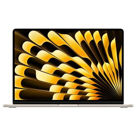 Apple MacBook Air Liquid Retinaディスプレイ 15.3インチ MRYT3J/A 512GB SSD ノートパソコン アップル MRYT3JA スターライト【送料無料】【KK9N0D18P】