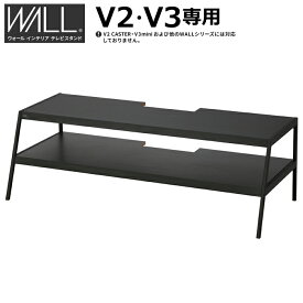 WALL メディアラック V2・V3対応 WLLB15-SB サテンブラック WALLインテリアテレビスタンドV2・V3専用 大型DVDレコーダー BDレコーダー ゲーム機収納 PS5 プレステ5 PS4 スチール製 ウォール EQUALS イコールズ マストバイ【送料無料】【KK9N0D18P】