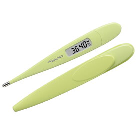テルモ 基礎体温計 口中用 予測式 WOMAN℃ テルモ電子体温計 バックライト液晶 ET-C531PG ライムグリーン TERUMO 予測検温・実測検温兼用 婦人体温計 テルモ女性体温計 ウーマンドシー 婦人用体温計 防水 水洗い可能 体温測定【送料無料】【KK9N0D18P】