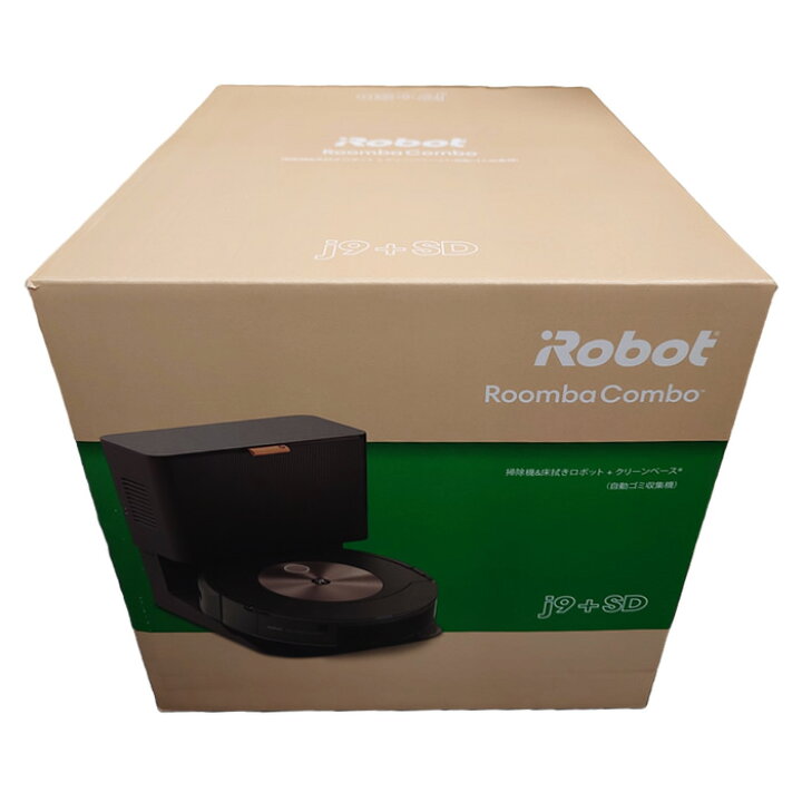 楽天市場】【即納】アイロボット ルンバ コンボ j9+ SD ロボット掃除機 