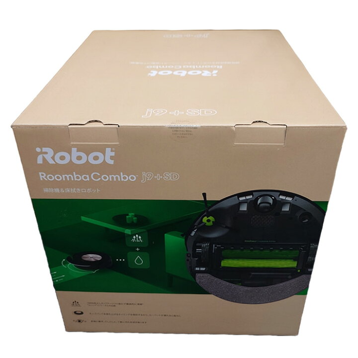 楽天市場】【即納】アイロボット ルンバ コンボ j9+ SD ロボット掃除機 