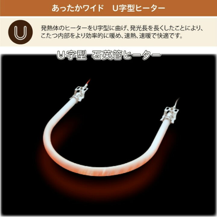 楽天市場】ユアサプライムス こたつテーブル リビングこたつ Woody 