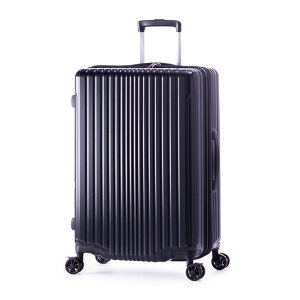 A.L.I ハードキャリーケース FILPake フィルパケ 10泊以上 100L〜114L ALI-6060-28W-MBK マットブラック アジア・ラゲージ スーツケース 手荷物預け無料最大サイズ 拡張機能搭載 前輪ストッパー【送料