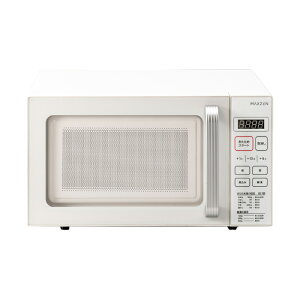 マクスゼン 18L 電子レンジ ヘルツフリー フラット 家庭用マイコン式 JM18GZ01WH ホワイト 単機能電子レンジ 東日本 西日本 小型 一人暮らし コンパクト あたため ブラック 50hz/60hz共通【送料無