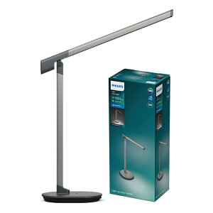フィリップス デスクライト スリムデザインモデル Sword DSK610 Philips LED テーブルランプ 450lm Ra90 学習机 おしゃれ タッチパネル USBポート付き 3段階調色 調光 コンパクト 卓上ライト 子供部屋【