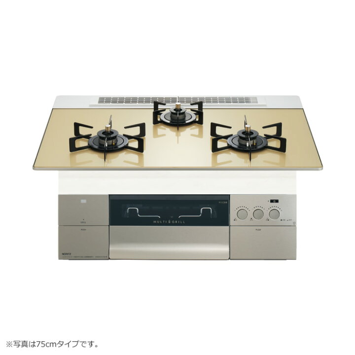 楽天市場】ノーリツ プロパンガス用 60cmビルトインコンロ PROGRE FLAT 