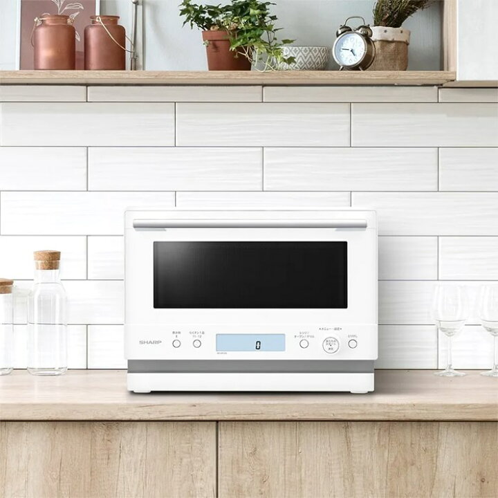 楽天市場】【即納】シャープ オーブンレンジ 23L 角皿スチームモデル 