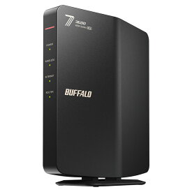 バッファロー Wi-Fi 7対応 デュアルバンドWi-Fiルーター AirStation WSR3600BE4P-BK ブラック 無線LANルーター 11be/ax/ac/n/a(5GHz帯)&11be/ax/n/g/b(2.4GHz帯) 2882+688Mbps【送料無料】【KK9N0D18P】