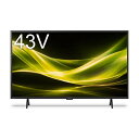 【即納】シャープ 43V型 液晶テレビ GE2ライン AQUOS アクオス 2T-C43GE2 ハイビジョンテレビ 43インチ 外付けHDD録画対応【送料無料】【KK9N0D18P】